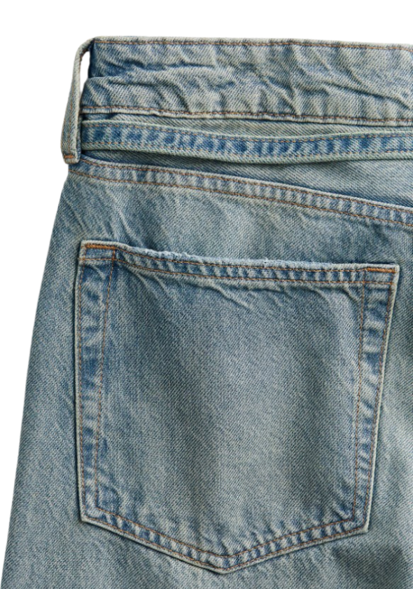 H&_M Baggy Low Jeans