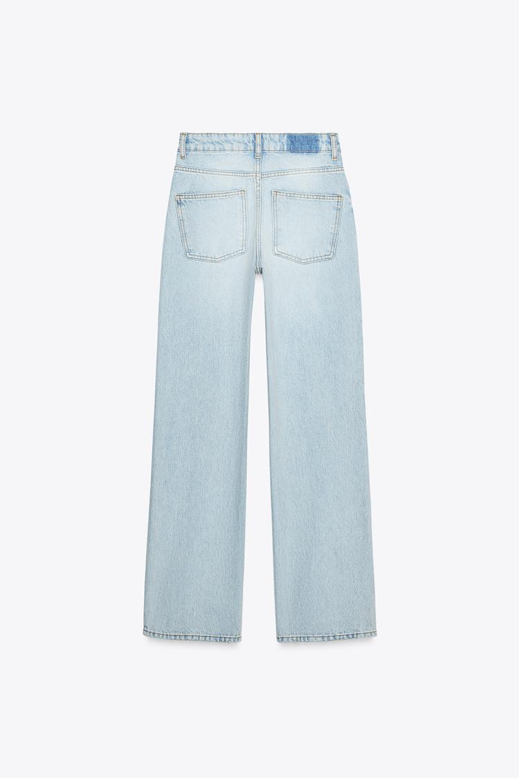 Za_ra STRAIGHT LIGHT BLUE JEANS