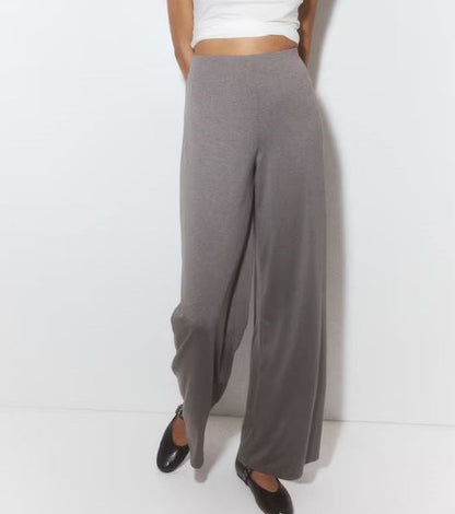 H&_M Wide Grey Pants