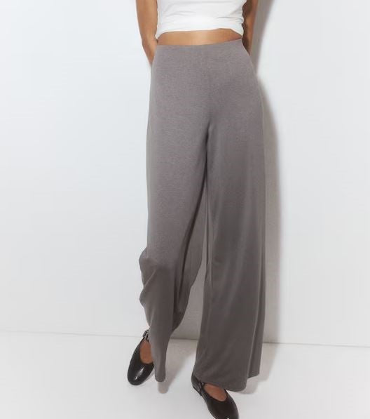 H&_M Wide Grey Pants