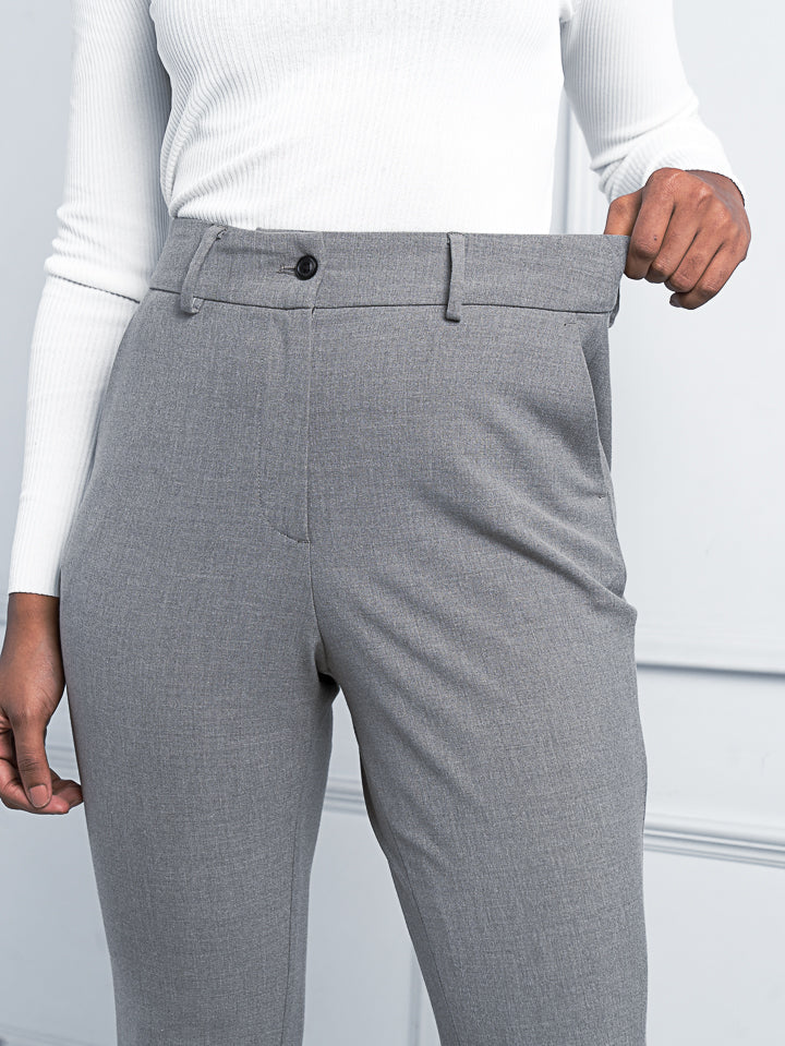 H&_M Grey Stretch Pants