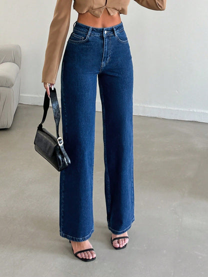Essential Sculpted Straight Fit Jeans