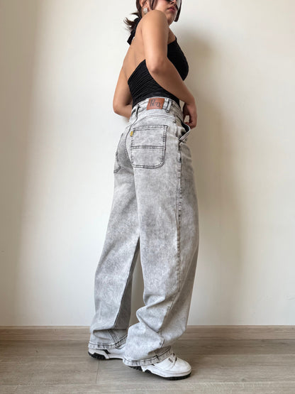 Platinum Drift Baggy Fit Jeans