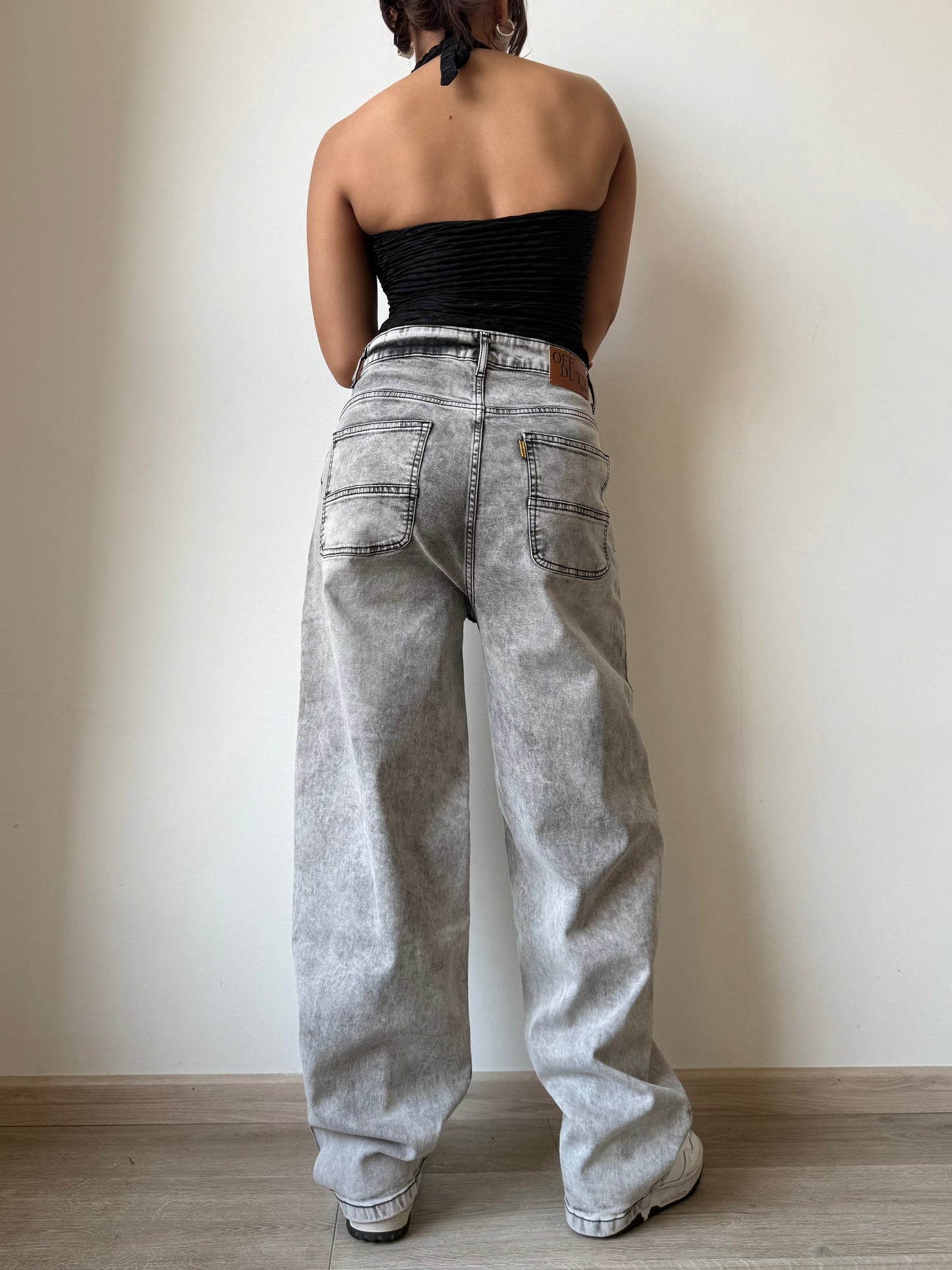 Platinum Drift Baggy Fit Jeans
