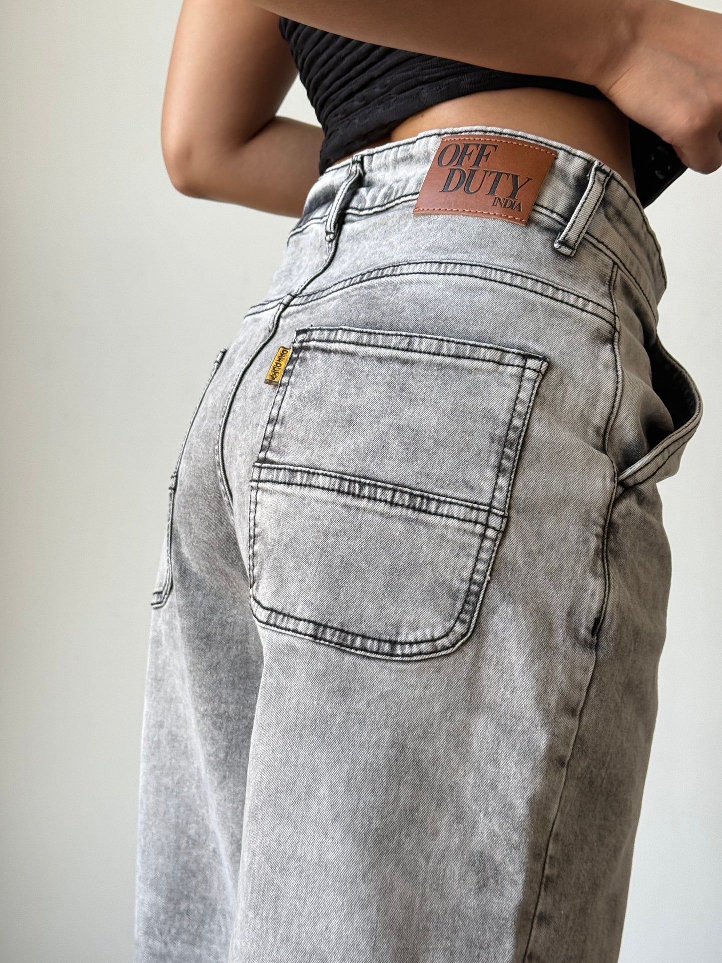 Platinum Drift Baggy Fit Jeans