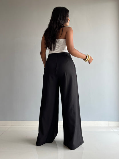 High Grade Linen Wide Leg Pants