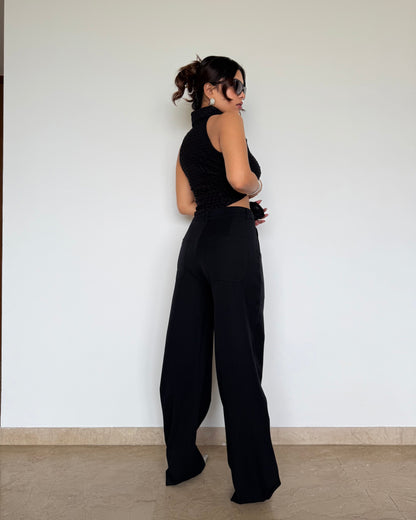 Posh Pattern Wide Highwaist Pants