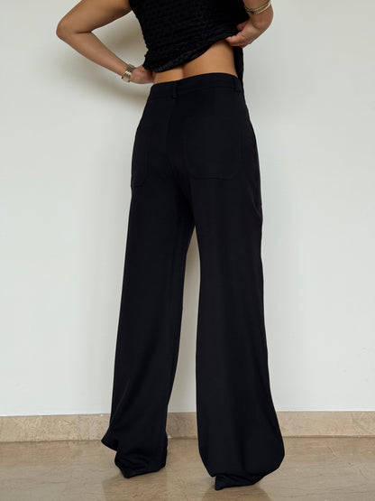 Posh Pattern Wide Highwaist Pants
