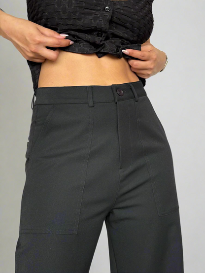 Posh Pattern Wide Highwaist Pants