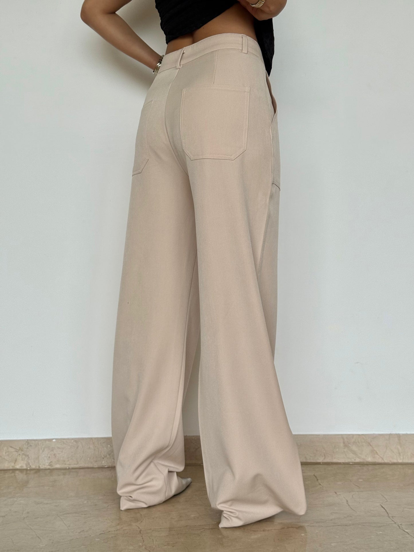 Posh Pattern Wide Highwaist Pants