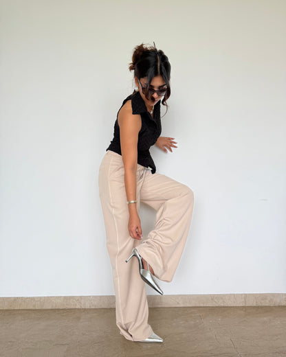 Posh Pattern Wide Highwaist Pants