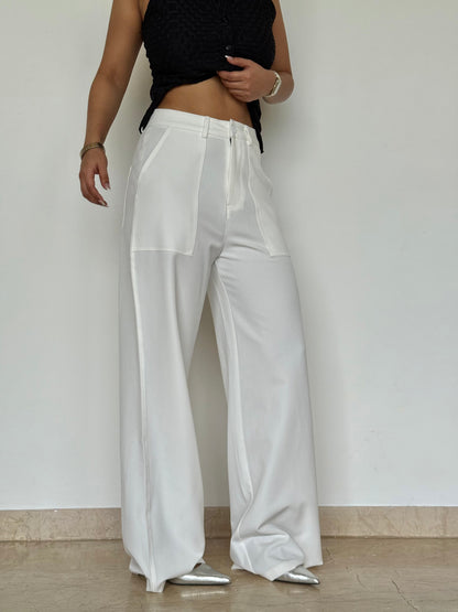 Posh Pattern Wide Highwaist Pants