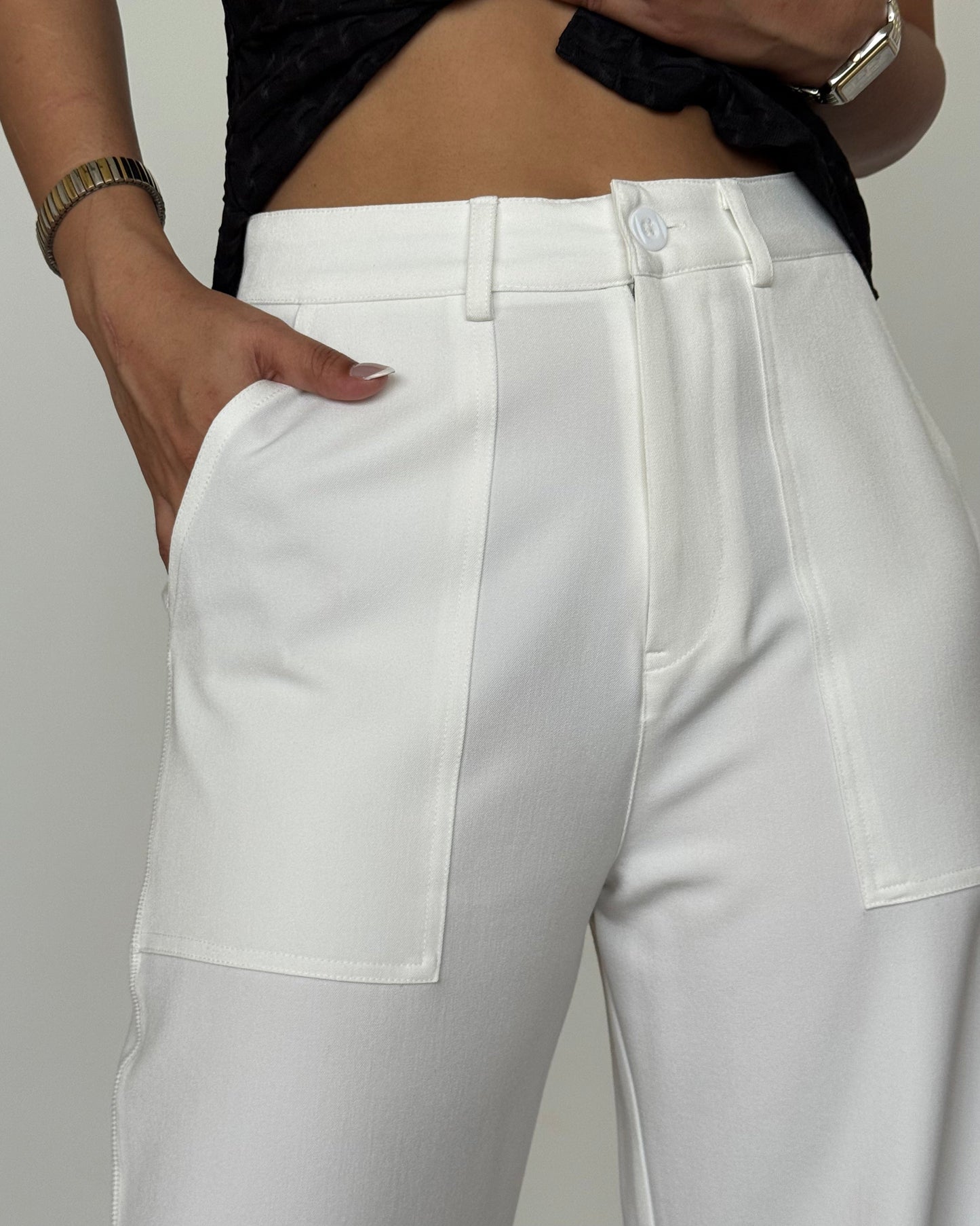 Posh Pattern Wide Highwaist Pants