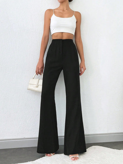 Darted Contour Bootcut Pants