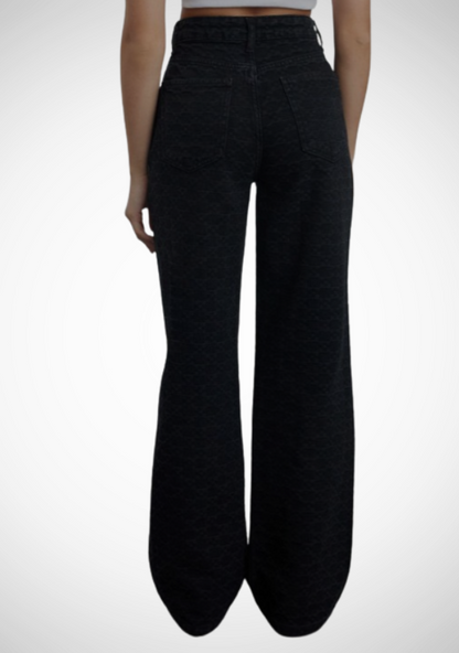 H&_M Trendy Women High Rise Textured Jeans