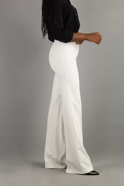 Za_ra White Classic Pants Office Trouser