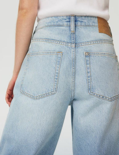 H&_M Blue Baggy Jean