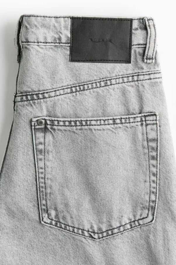 H&_M Grey Baggy Jean
